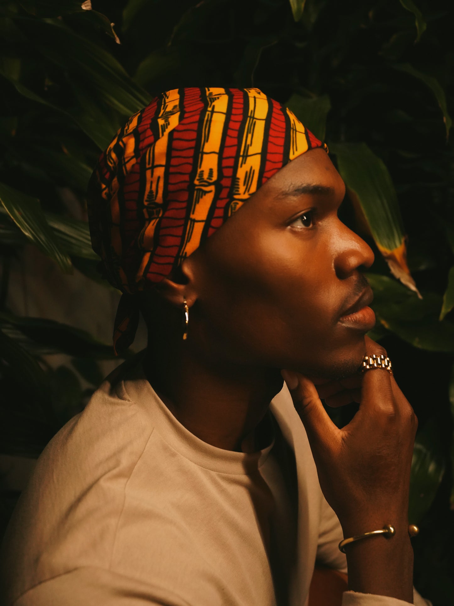 Red Bamboo Bandana